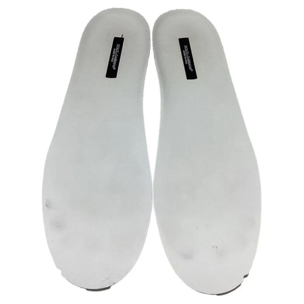 Dolce & Gabbana Portofino Sneakers in White Leather